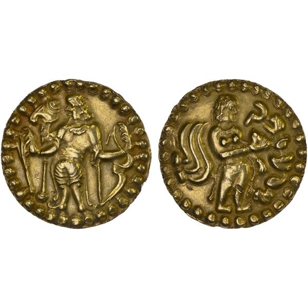 SAMATATA: Anonymous, ca. 500-550, AV dinar (5.87g), XF-AU