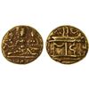 Image 1 : VIJAYANAGAR: Hari Hara II, 1377-1404, AV 1/2 pagoda (1.7g), XF