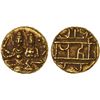 Image 1 : VIJAYANAGAR: Hari Hara II, 1377-1404, AV 1/2 pagoda (1.71g), VF-XF