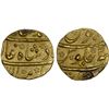 Image 1 : MUGHAL: Muhammad Shah, 1719-1748, AV mohur (10.93g), Arkat (Arcot), AH11xx year 4, choice XF