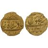 Image 1 : MUGHAL: Ahmad Shah Bahadur, 1748-1754, AV mohur, Multan, AH1165 year 5, NGC MS65