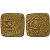 Image 1 : MUGHAL: Imitations, AV square mohur (12.16g), blundered date, F-VF