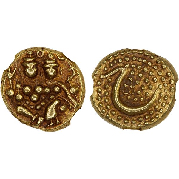 MYSORE: Haidar Ali, 1761-1782, AV pagoda, NM, ND, NGC EF45