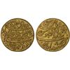 Image 1 : BENGAL PRESIDENCY: AV 1/2 mohur (6.15g), "Murshidabad", AH1202 year 19, bold XF