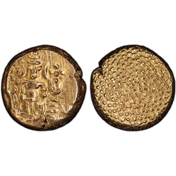 MADRAS PRESIDENCY: AV pagoda (3.39g), ND (1678-1740), PCGS MS63