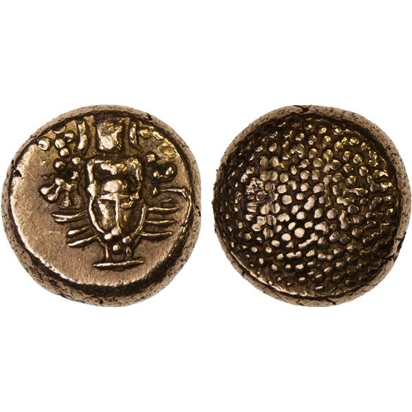 MADRAS PRESIDENCY: AV pagoda (3.43g), ND (ca. 1691-1740), bold VF-XF