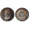 Image 1 : BRITISH INDIA: George V, 1910-1936, AR 1/4 rupee, 1914(c), NGC Proof 64