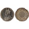 Image 1 : BRITISH INDIA: George V, 1910-1936, AR 1/4 rupee, 1914(c), NGC Proof 63