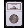 Image 2 : BRITISH INDIA: George V, 1910-1936, AR rupee, 1914(b), NGC MS64
