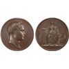 Image 1 : FRANCE: Napoleon I, Emperor, 1804-1814, 1815, AE medal, 1806, NGC MS65 BN