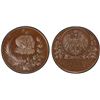 Image 1 : PRUSSIA: Wilhelm II, 1888-1918, AE medal, 1896, PCGS Specimen 66