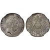 Image 1 : SAXONY: Albert, 1873-1902, AR 2 mark, Muldenhutten, 1902-E, NGC MS66