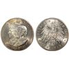 Image 1 : SAXONY: Friedrich August III, 1904-1918, AR 5 mark, 1909, PCGS MS66