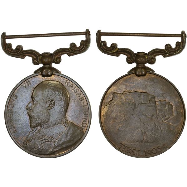 GREAT BRITAIN: Edward VII, 1901-1910, AE medal, AU