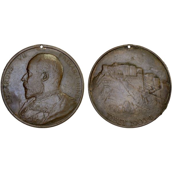 GREAT BRITAIN: Edward VII, 1901-1910, AE medal, AU