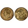 Image 1 : GREAT BRITAIN: George IV, 1820-1830, AV 2 pounds, 1823, XF-AU