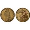 Image 1 : GREAT BRITAIN: Victoria, 1837-1901, AV sovereign, 1892, VF