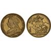 Image 1 : GREAT BRITAIN: Victoria, 1837-1901, AV sovereign, 1896, VF