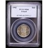 Image 2 : IRELAND: Republic, AR shilling, 1942, PCGS MS66