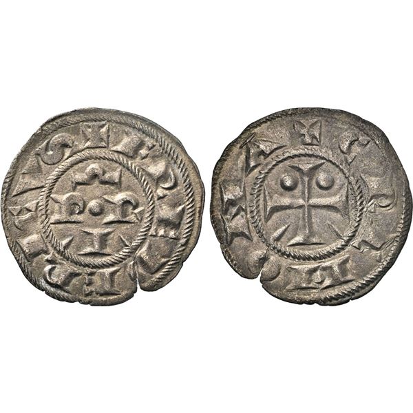 CREMONA: Republic, 1155-1330, AR grosso (0.71g), NGC AU details