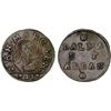 Image 1 : VENETIAN DALMATIA & ALBANIA: AE gazzetta (2 soldi) (7.50g), ND (1684-90), VF