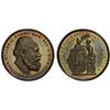 Image 1 : NETHERLANDS: Willem III, 1849-1890, AR medal, 1889