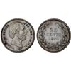 Image 1 : NETHERLANDS: Willem III, 1849-1890, AR 25 cents, 1890, AU