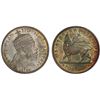 Image 1 : ETHIOPIA: Menelik II, 1889-1913, AR 1/2 birr, EE1889-A (1897), PCGS MS63