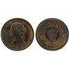 Image 1 : CANADA: NEW BRUNSWICK: Victoria, 1837-1867, AE cent, 1861, PCGS MS63 BN