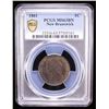 Image 2 : CANADA: NEW BRUNSWICK: Victoria, 1837-1867, AE cent, 1861, PCGS MS63 BN