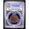 Image 2 : CANADA: NEWFOUNDLAND: Victoria, 1837-1901, AE cent, 1865, PCGS MS64 RB