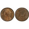 Image 1 : CANADA: NOVA SCOTIA: Victoria, 1837-1867, AE cent, 1861, PCGS MS64 BN