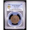 Image 2 : CANADA: NOVA SCOTIA: Victoria, 1837-1867, AE cent, 1861, PCGS MS64 BN
