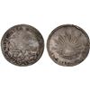Image 1 : MEXICO: Republic, AR 8 reales (26.63g), Mexico City, 1824-Mo, F-VF
