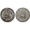 Image 1 : MEXICO: Republic, AR 8 reales (26.77g), Durango, 1829-Do, XF