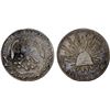 Image 1 : MEXICO: Republic, AR 8 reales (27.25g), Guadalupe y Calvo, 1845-GC, VF-XF