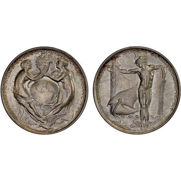 UNITED STATES: CALIFORNIA: AR medal (30.00g), 1915, Unc