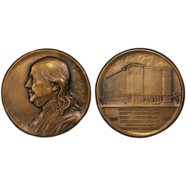 UNITED STATES: AE medal, 1928, PCGS MS63