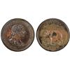 Image 1 : CEYLON: George III, 1760-1820, AE 1/2 stiver, 1815, PCGS MS62 BN