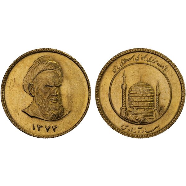 IRAN: Islamic Republic, AV azadi, SH1374, BU