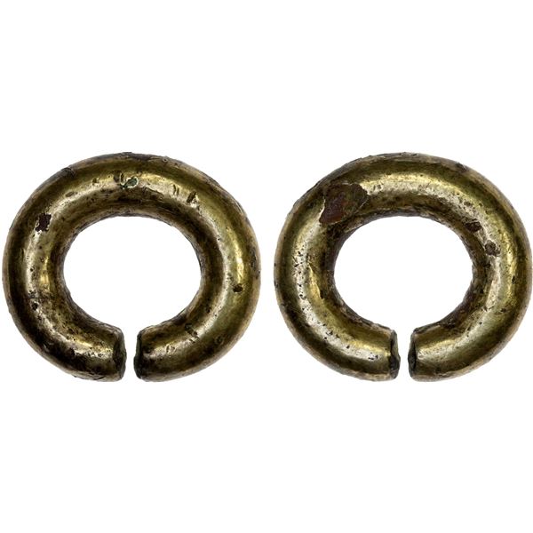 JAPAN: "AV" kin kwan (33.2g), ND (ca. 2000 BC-400 AD), VF-XF