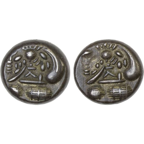 JAPAN: Genbun, 1736-1741, AR mameita-gin (3.40g), XF-AU