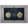 Image 1 : CHINA: Empire & Republic, SET of 2 silver dollars