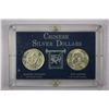 Image 1 : CHINA: Empire & Republic, SET of 2 silver dollars