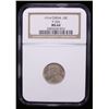 Image 2 : CHINA: Republic, AR 10 cents, year 3 (1914), NGC MS64