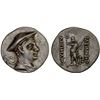 Image 1 : BACTRIA: Antimachos I Theos, ca. 185-170 BC, AR drachm (4.16g), VF