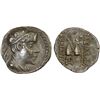 Image 1 : BACTRIA: Eukratides I Megas, ca. 170-145 BC, AR obol (0.67g), VF-XF