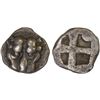 Image 1 : BOSPOROS: Pantikapaion, AR obol (0.56g), 5th century BC, VF