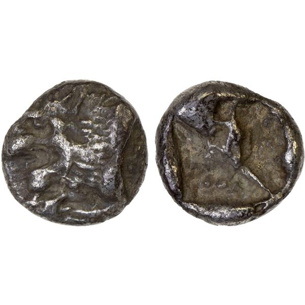 CARIA: Mylasa, AR hekte (1.57g), ca. 520-490 BC, VF