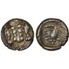 Image 1 : CARIA: Mylasa, AR hemiobol (0.49g), ca. 450-400 BC, VF